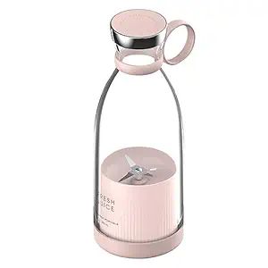 Portable Blender 350ml – USB Rechargeable Mini Juicer Bottle